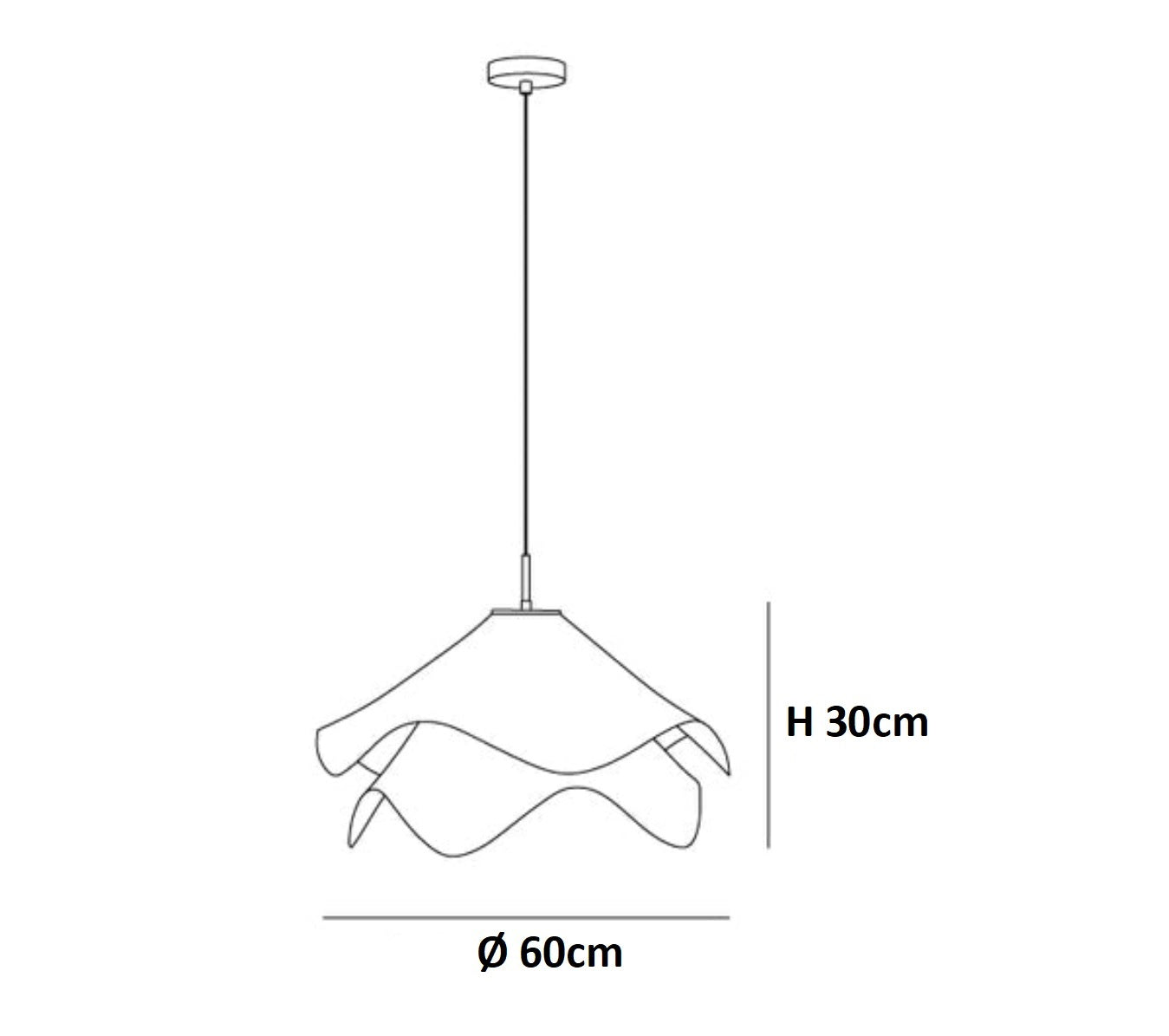 Ethereal Bloom pendant light