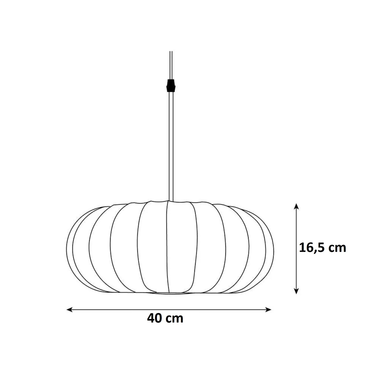 Pumpkin Glow ceiling lamp