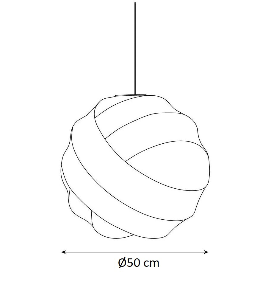 Seidenmond-Anhänger