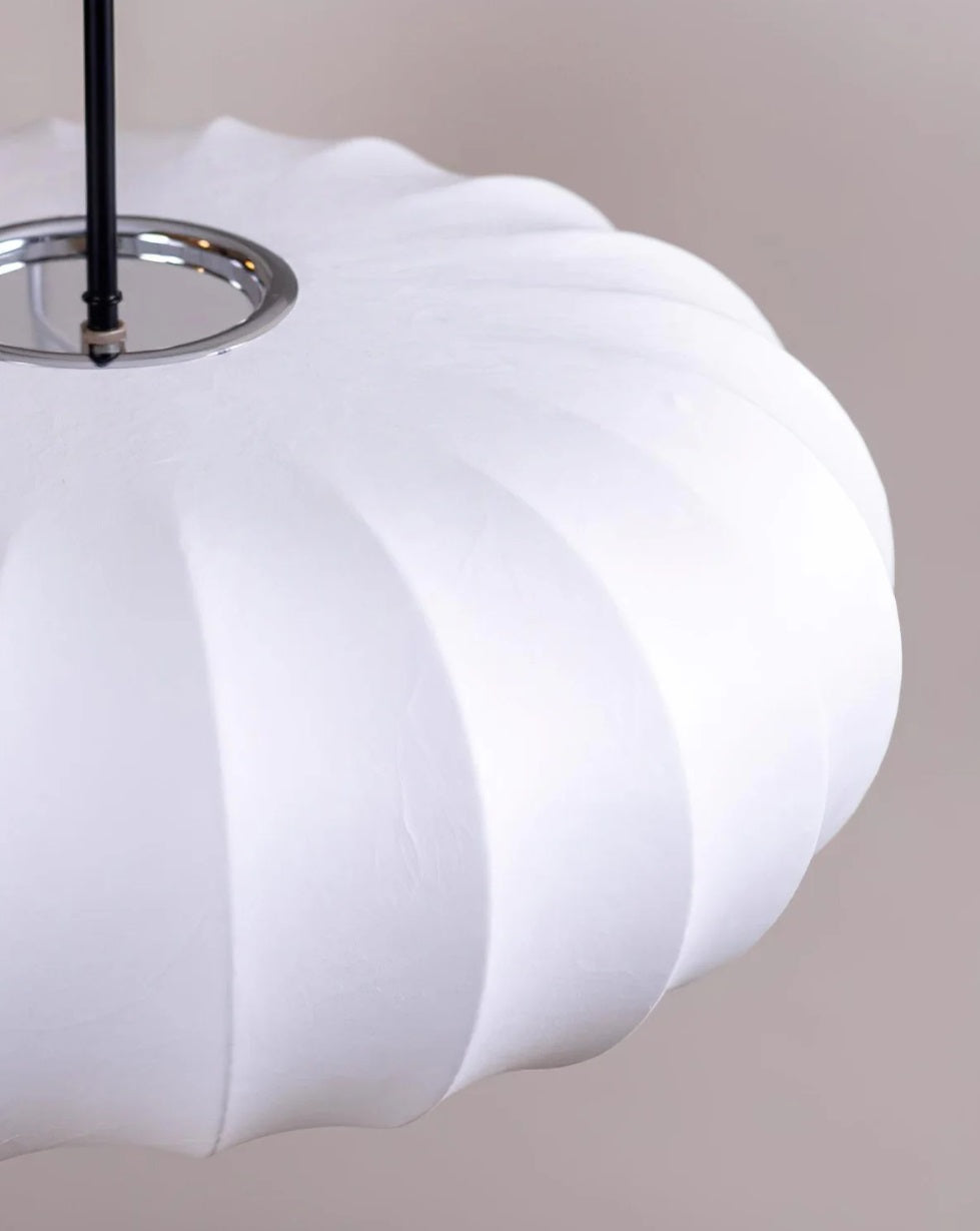 Pumpkin Glow pendellampe hvid set fra top