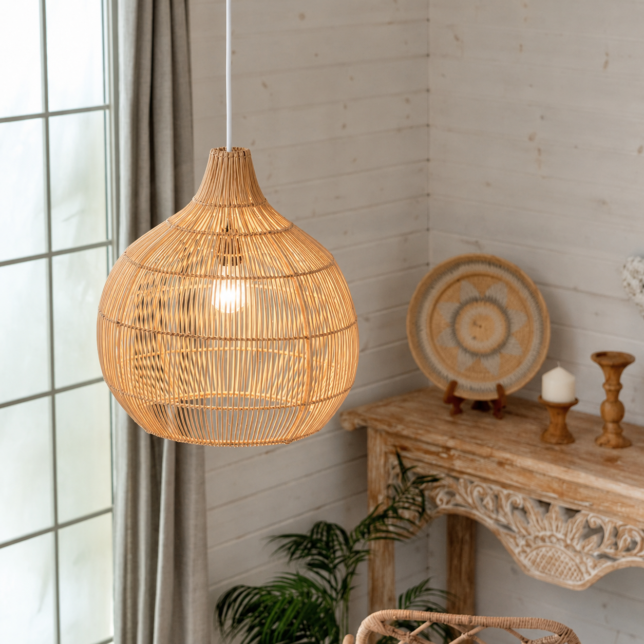 Solara Pearl pendel - natur